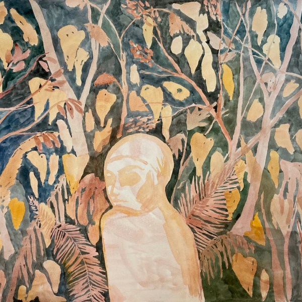 Amy Austin (successful applicant 2022), Eurydice's Lover, watercolour, 79 x 92cm