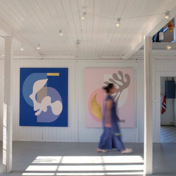 On Being Blue Kristin Hjellegjerde Gallery, Nevlunghavn