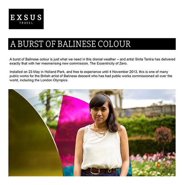 A Burst of Balinese Colour
