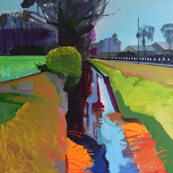 Fred Ingrams, Ditch on Mildenhall Fen, 2016