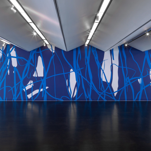 Arturo Herrera: Wall painting at Tate Modern