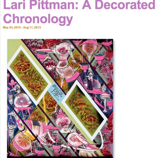 Lari Pittman: A Decorated Chronology, Contemporary Art Museum St Louis