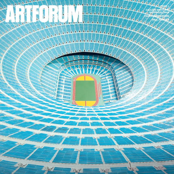 1.3.24 - Paul Pfeiffer on the cover of Artforum