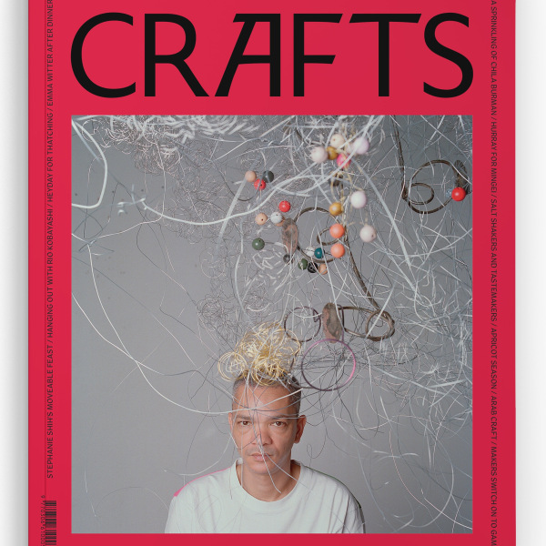 23.4.24 - Igshaan Adams on the cover of ‘Crafts’ magazine