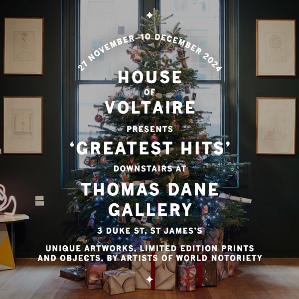 25.11.24 - House of Voltaire presents ‘GREATEST HITS’, downstairs at Thomas Dane Gallery