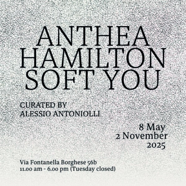 6.5.25 - Anthea Hamilton ‘Soft You’ at Fondazione Memmo, Rome