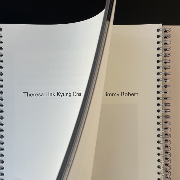 23.10.25 - Book launch: Theresa Hak Kyung Cha & Jimmy Robert, ‘distinguish the limit from the edge’