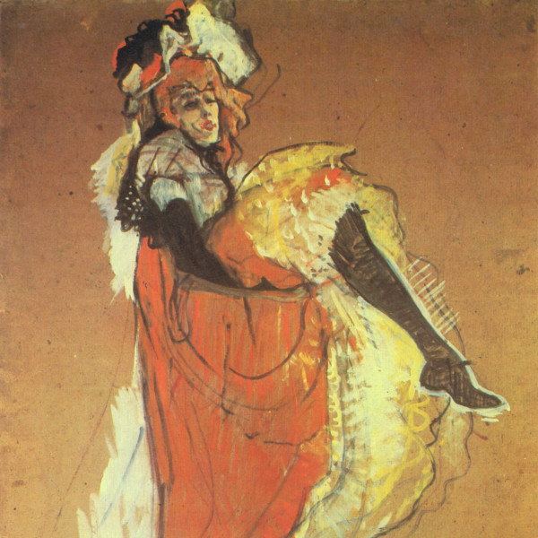Jane Avril by Henri de Toulouse Lautrec