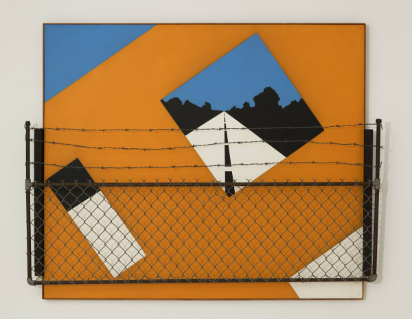 Allan D'Arcangelo (1930-1998) Guard Rail, 1964