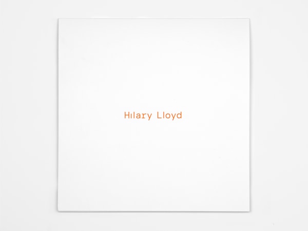 Hilary Lloyd