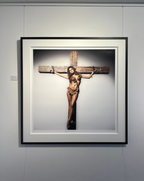 Raquel Welch On The Cross (co-signed edition), 1966