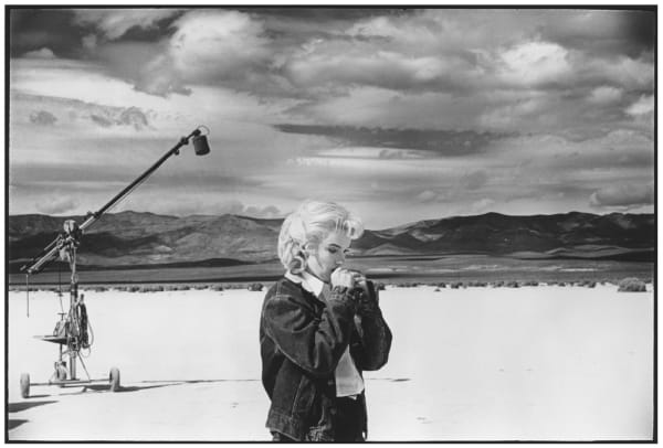 Eve Arnold, Marilyn Monroe on the set of ‘The Misfits’, Reno, Nevada, 1960