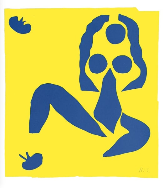 Henri Matisse, Lithographs and Vintage Posters, Nu Bleu IV - The Last Works of Henri Matisse, 1954