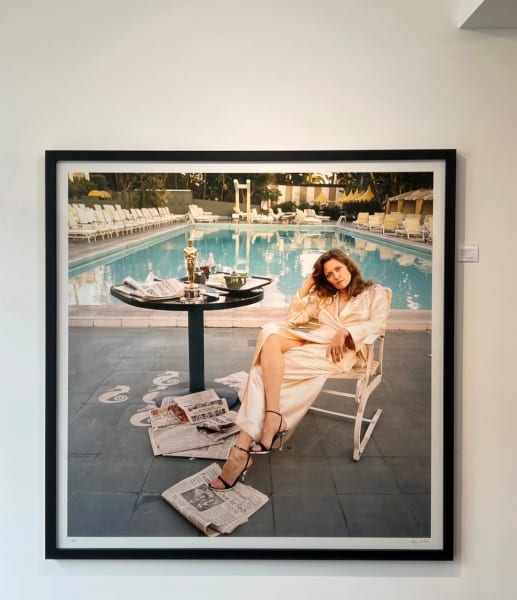 Faye Dunaway (60x60 in), 1977