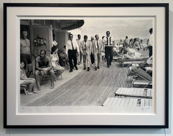 Frank Sinatra on the boardwalk (view 2), 1968 (Screen Icons Exhibition)