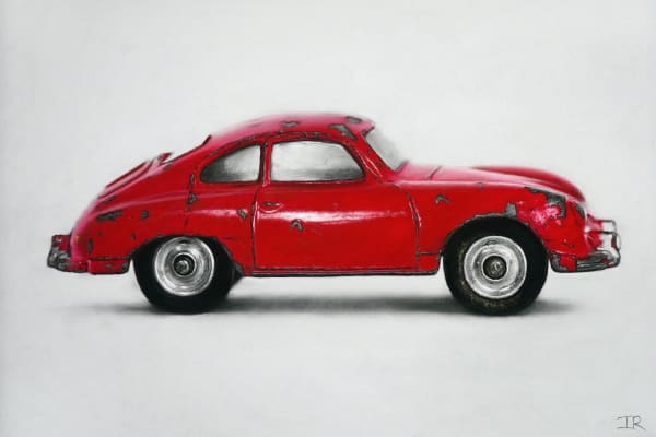 Red Porsche II, 2024