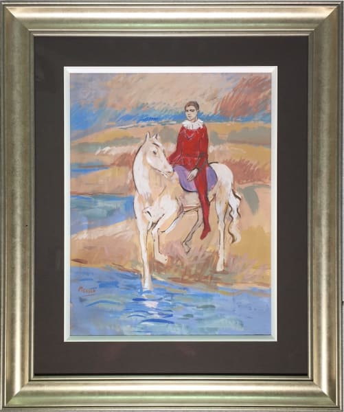 Harlequin On Horse - Original