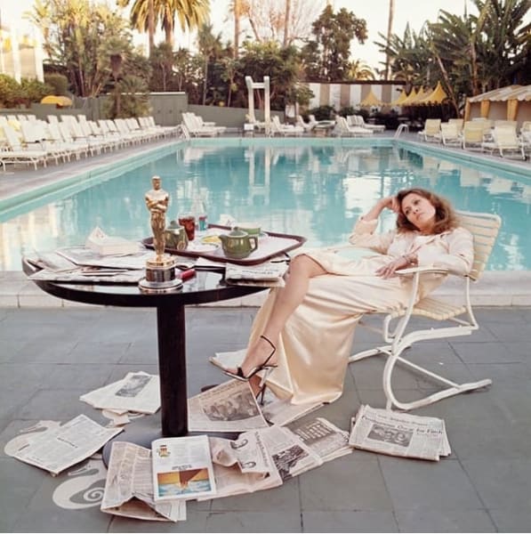 Faye Dunaway (lifetime signed), 1977