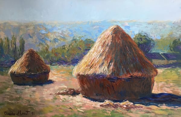 Haystacks (summer) - Original