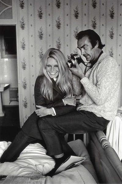 Bardot And Connery , 1968
