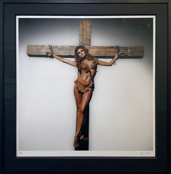 Raquel Welch On The Cross, 1966