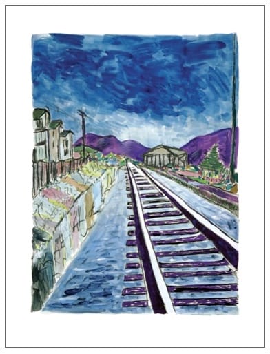 Train Tracks (large format), 2013