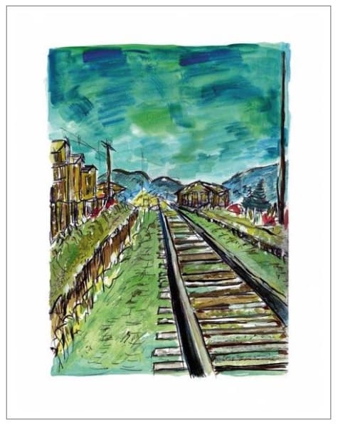 Train Tracks (medium format), 2008