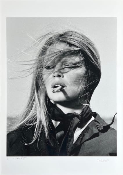 Brigitte Bardot - co-signed print , 1971 (Screen Icons Exhibition)