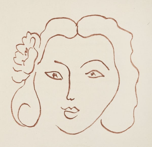 Henri Matisse, Lithographs and Vintage Posters, Untitled - Florilège des Amours de Ronsard, 1948