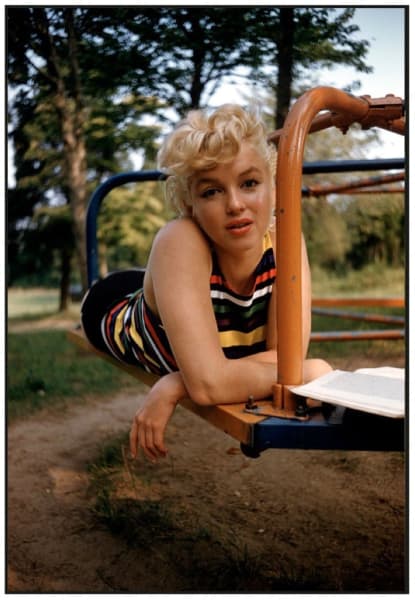 Marilyn Monroe in Long Island, New York, 1955