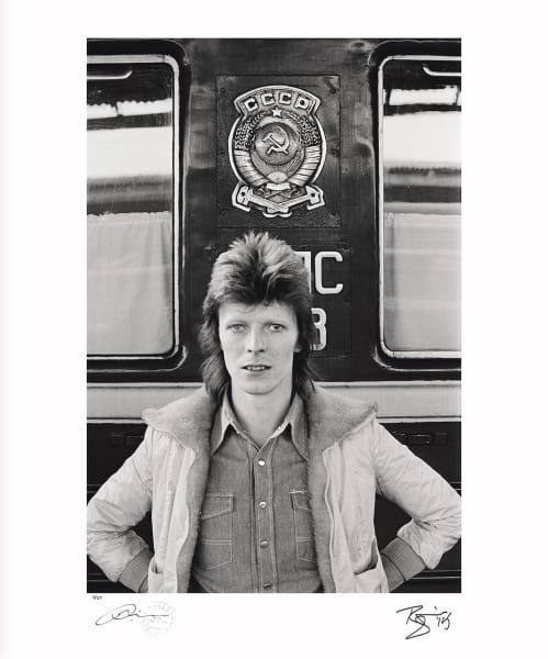 In Front of the Train (co-signed by Bowie), 1973