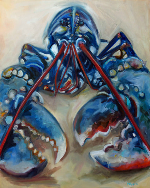 Red Blue Antennae, 2024