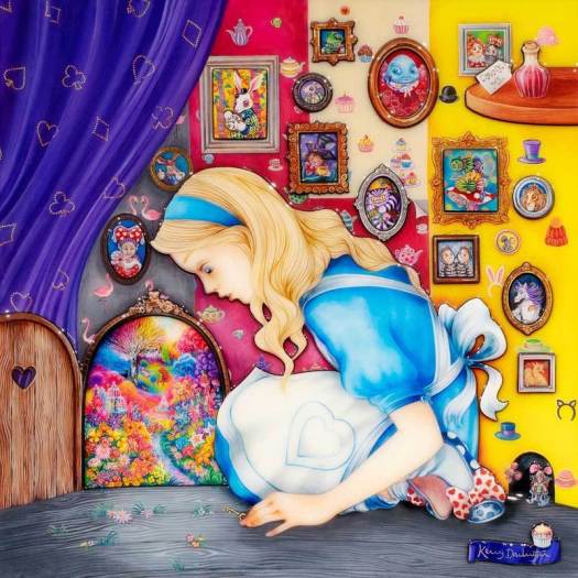 Alice Finds The Little Door, 2018