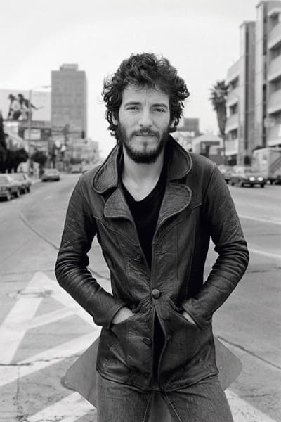 Bruce Springsteen on Sunset Strip, LA, 1975