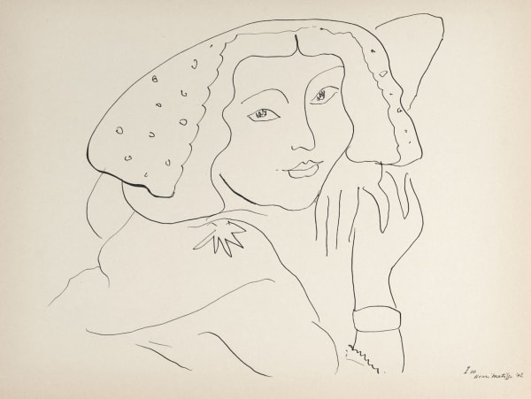 Henri Matisse, Lithographs and Vintage Posters, Untitled - Dessins, 1943