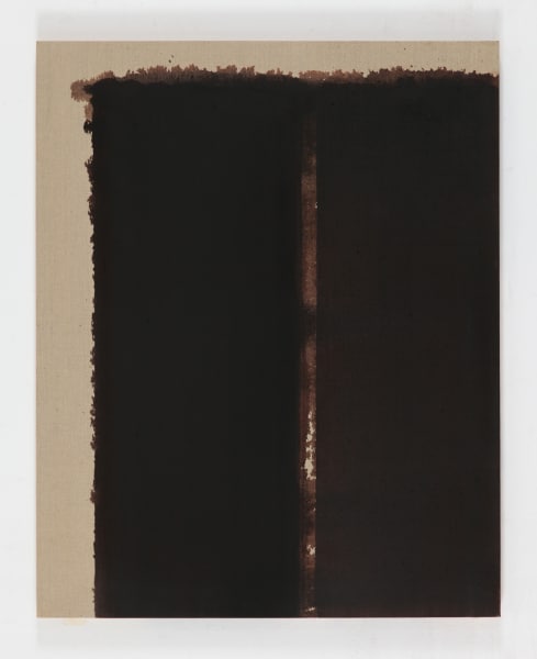 Artwork: Yun Hyong-Keun, Burnt Umber & Ultramarine Blue, 1992
