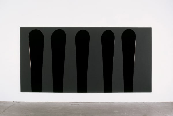 Untitled Matt Black, Gloss Black, 1990