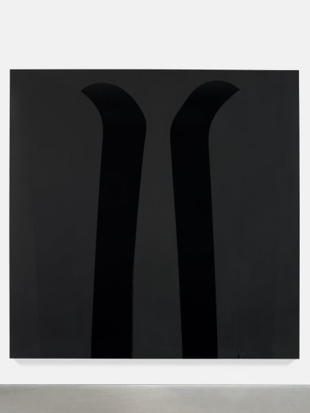 Untitled Matt Black, Gloss Black, 1990