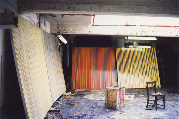 The artist's studio, 1993