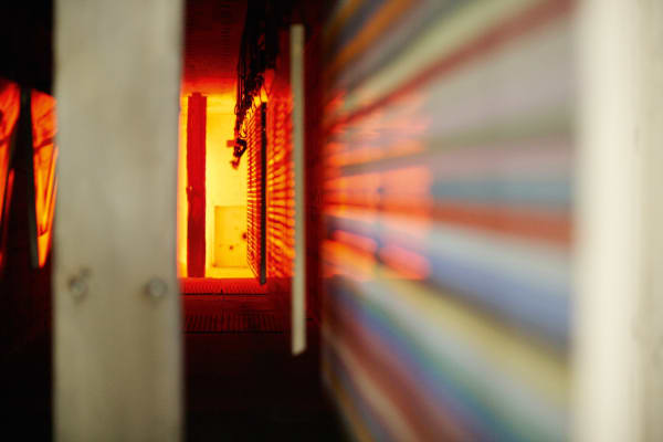 Poured Lines: Southwark Street (work in progress), 2006