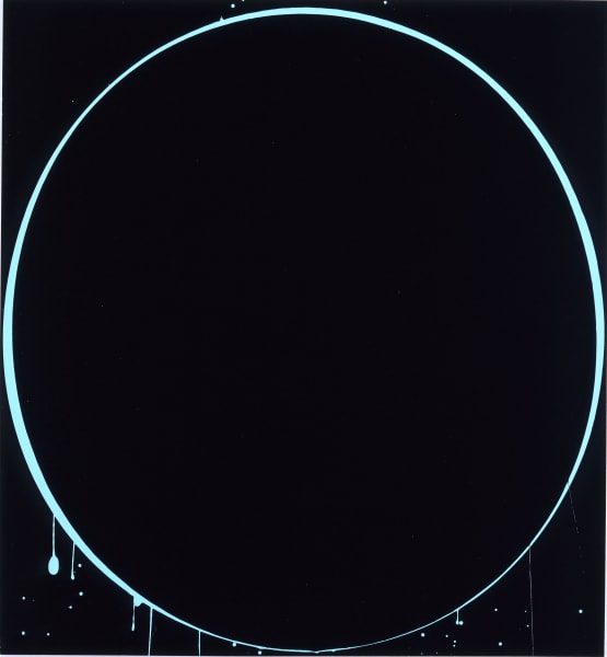 Oval: black, light blue, black, 2002
