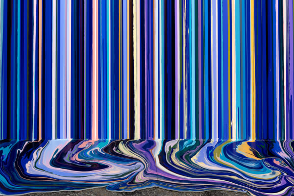 Cobalt Blue Water (detail) , 2017