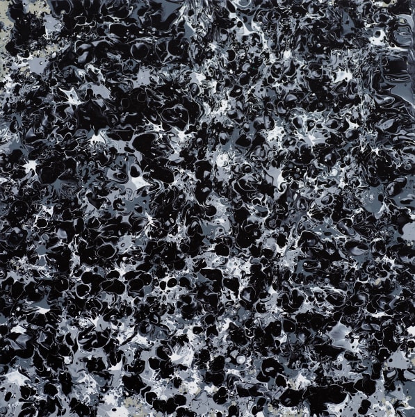Splatter - Black and White, 2018