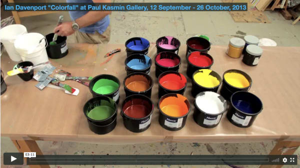 Colourfall, Kasmin Gallery