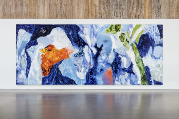 Artwork: Donna Huanca: Obsidian Ladder, 2019 Marciano Art Foundation Los Angeles, CA Courtesy the artist, Marciano Art Foundation, Los Angeles and Peres Projects, Berlin Photographer: Joshua White/JWPictures.com