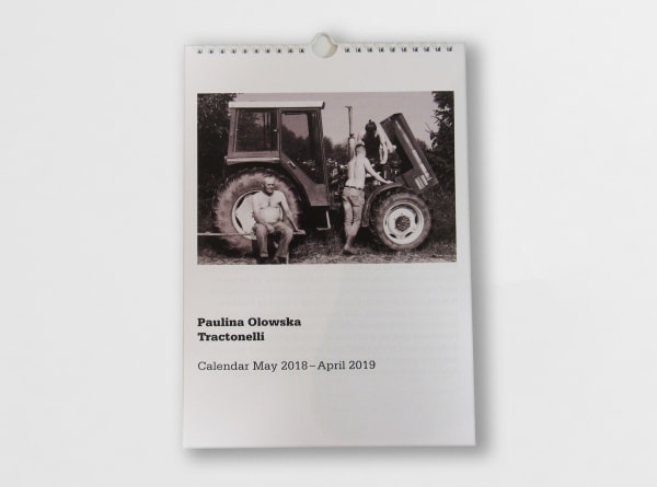 Image: Paulina Olowska Tractonelli Calendar