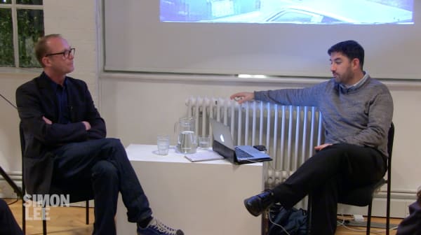 Image: Heimo Zobernig in conversation with Mark Godfrey, Senior Curator, Tate Modern
