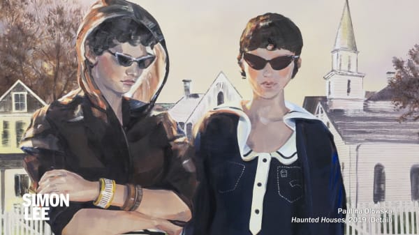 Image: Paulina Olowska, Haunted Houses, 2019