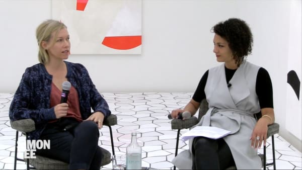 Image: Sarah Crowner in Conversation with Amira Gad, Exhibitions Curator at the Serpentine Galleries