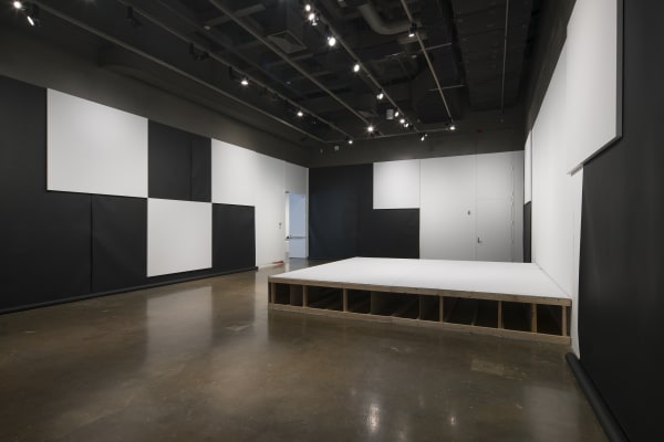 Artwork: Heimo Zobernig: Chess Painting, 2015 MIT List Visual Arts Center Cambridge, MA Photography: Peter Harris Studio For more information please visit the MIT List Visual Arts Center website